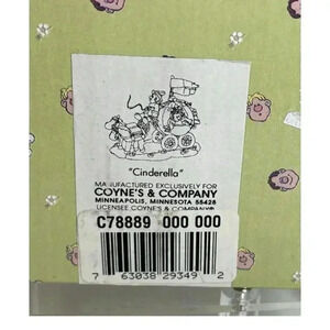 Disney Cinderella Coyne's and Company Little street collection sealed in box NEW
